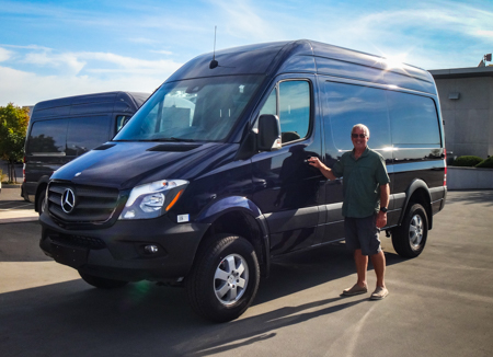 high top sprinter van